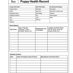Dog Vaccination Record Printable Pdf Fill Online