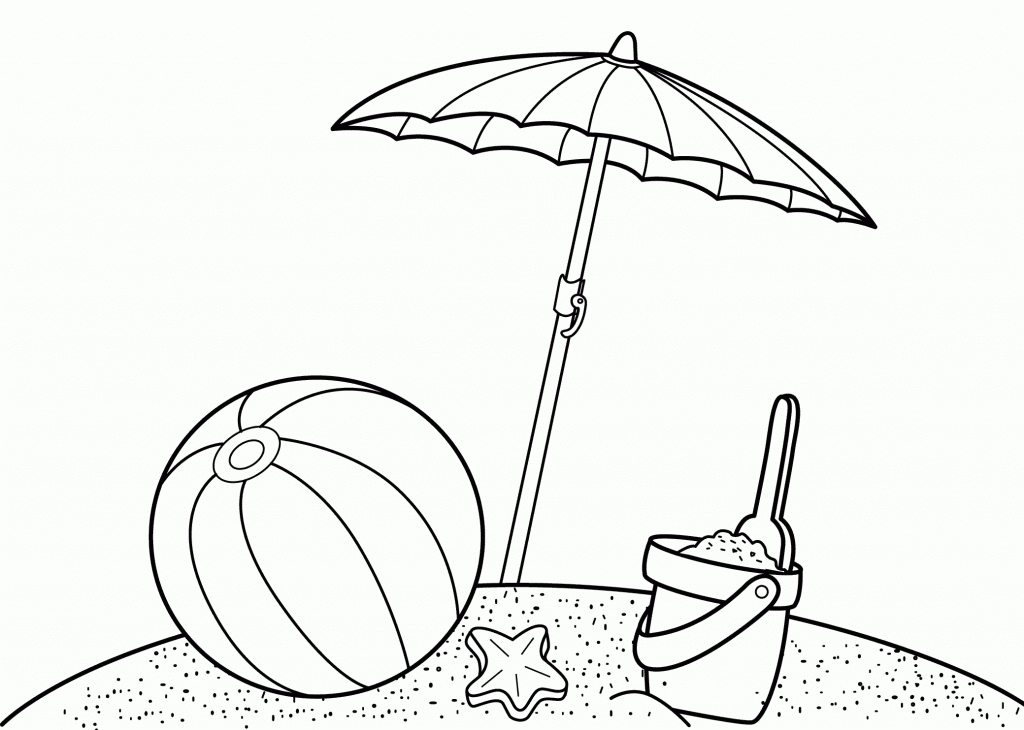 Download Free Printable Summer Coloring Pages For Kids