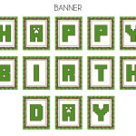 Download These Awesome FREE Minecraft Party Printables