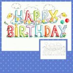 Downloadable Happy Birthday Card PDF Printable Birthday Card