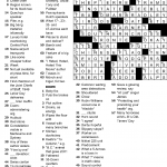 Downloadable New York Times Crossword Printable Free