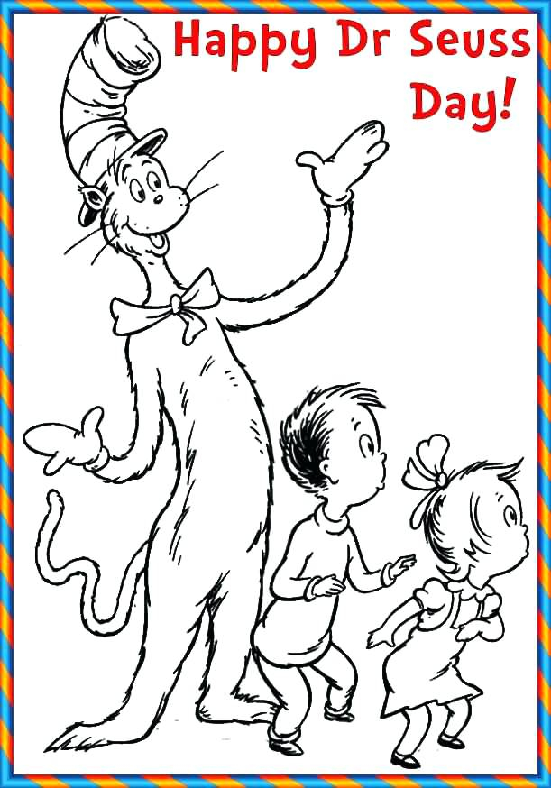 Dr Seuss Coloring Pages Pdf At GetColorings Free