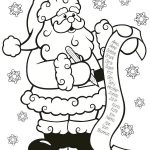Easy Christmas Coloring Pages For Kids At GetColorings