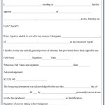 Free Blank Printable Medical Power Of Attorney Forms