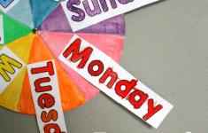 Free Days Of The Week Printable Spinner NurtureStore ...