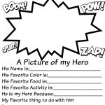 Free Father S Day Printable For Kids Who Is Your Super