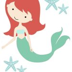 Free Mermaid Printables For Kids Beach Birthday Living