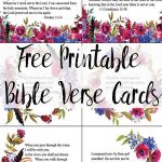 Free Printable Bible Verse Cards For When You Need