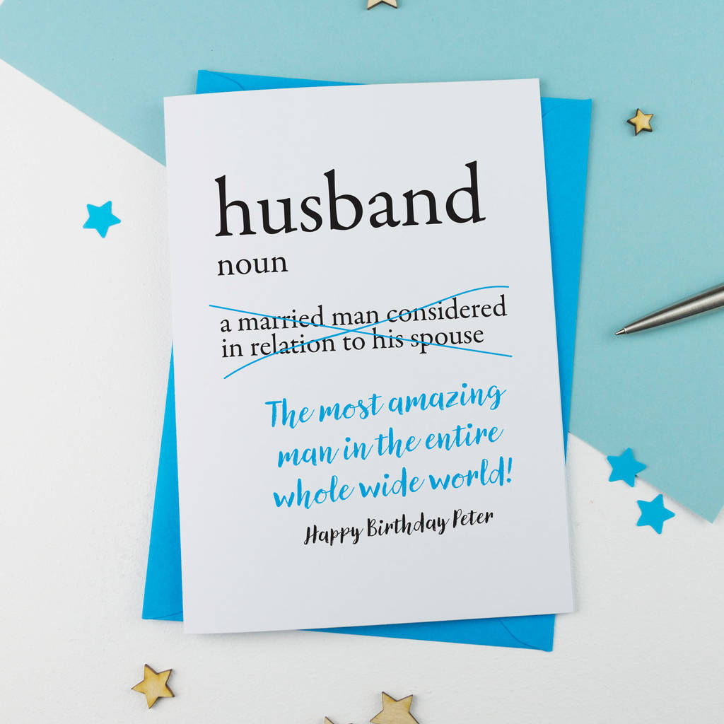 Free Printable Birthday Cards For Husband Funny 