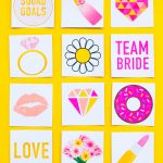 FREE PRINTABLE BRIDAL SHOWER MEMORY GAME Bespoke Bride