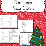 Free Printable Christmas Place Cards Have The Kids Help