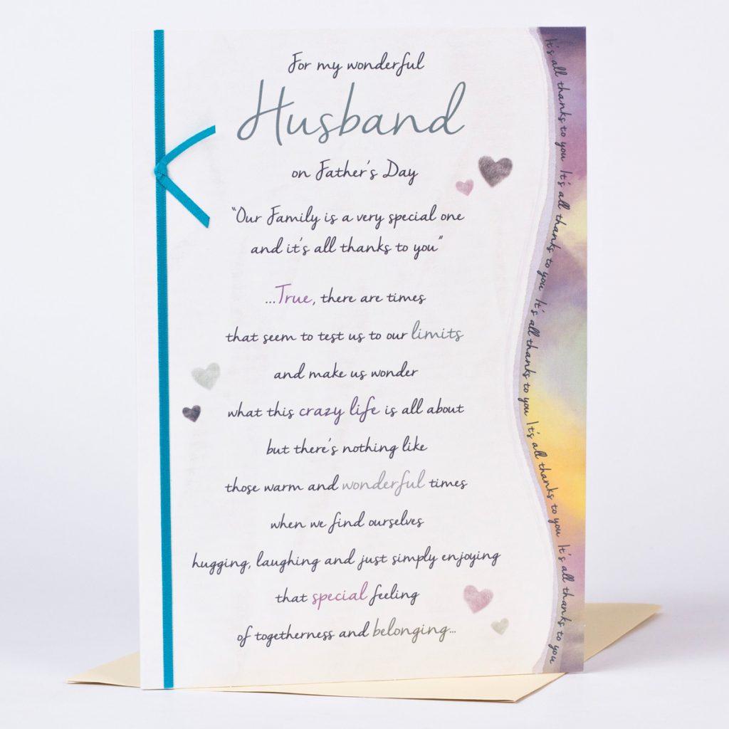 Free Printable Fathers Day Cards For Husband | AlphabetWorksheetsFree.com