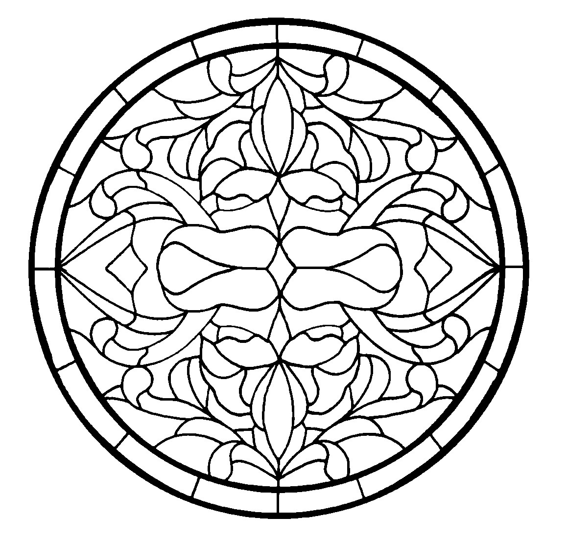 Free Printable Religious Stained Glass Patterns Free 