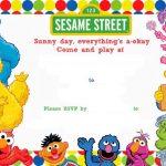 Free Printable Sesame Street Birthday Invitation Sesame