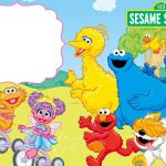 Free Printable Sesame Street Invitation Templates