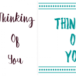 Free Printable Thinking Of You Cards Cultured Palate