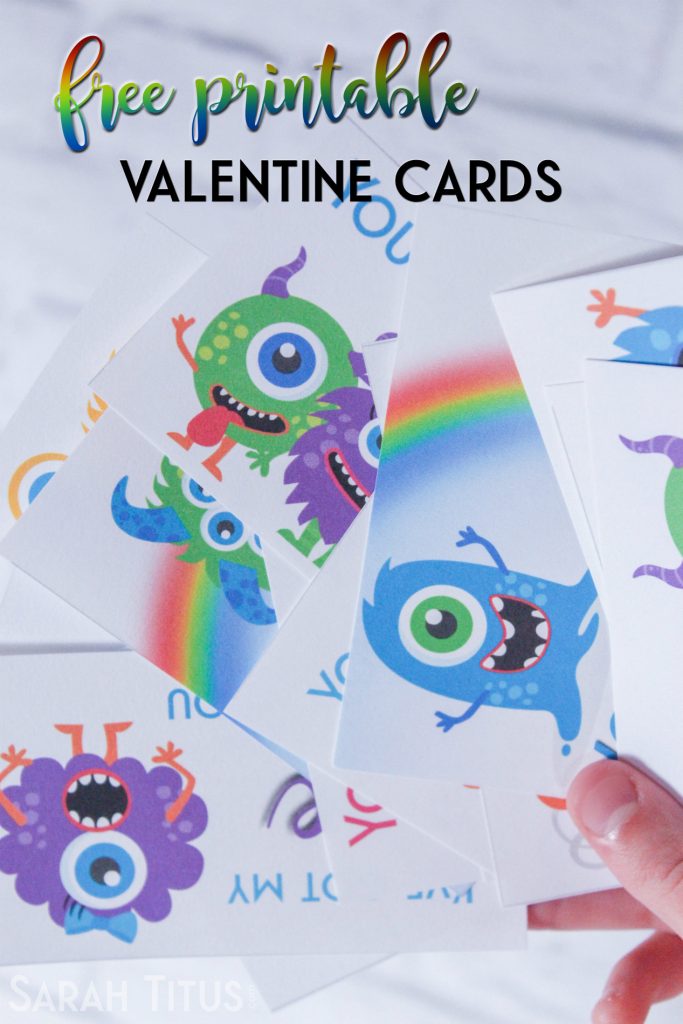 Free Printable Valentine Cards Sarah Titus