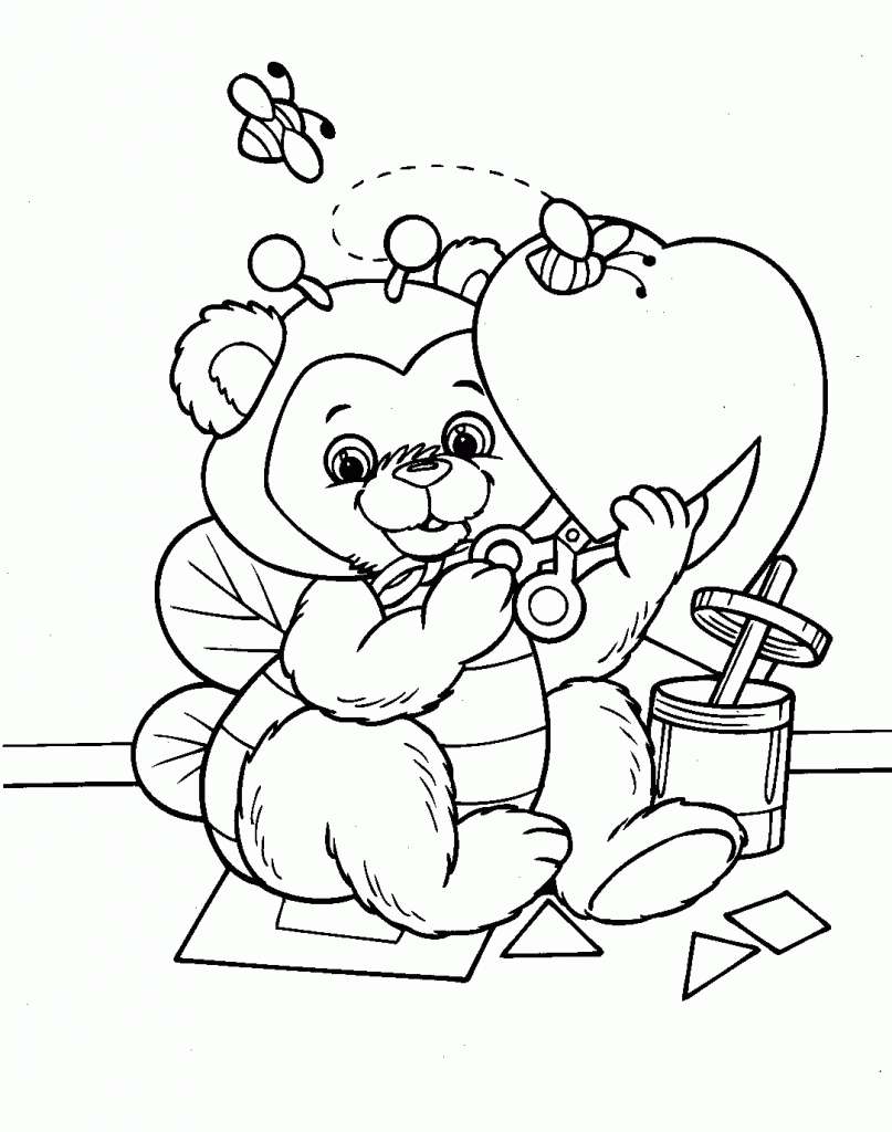 Download Free Printable Valentines Day Coloring Pages ...