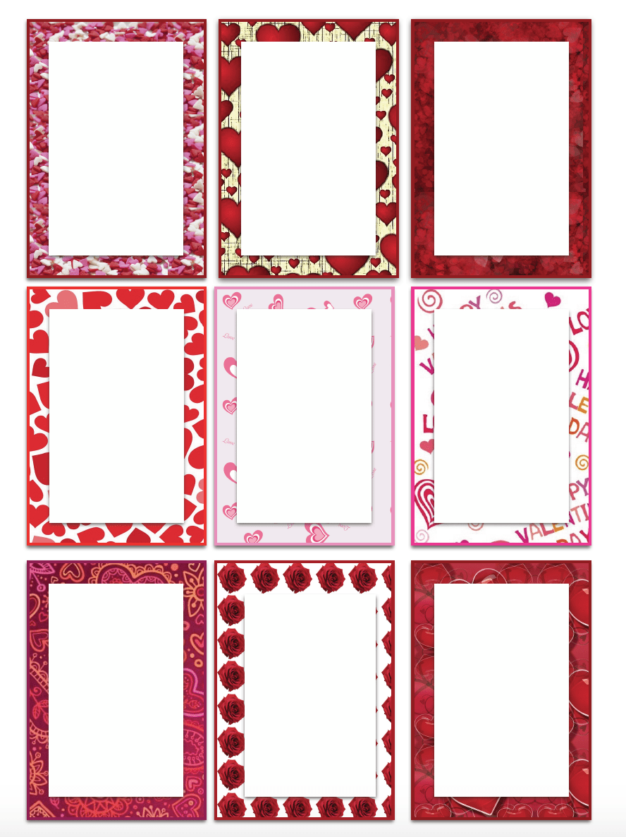 Free Printable Valentine s Day Gift Tags Multiple Designs 