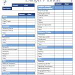 Free Printable Wedding Budget Planner And Worksheet