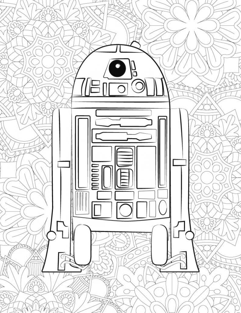 FREE Star Wars Printable Coloring Pages BB 8 C2 B5