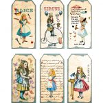 Free Wonderland Printables Free Alice In Wonderland Tags