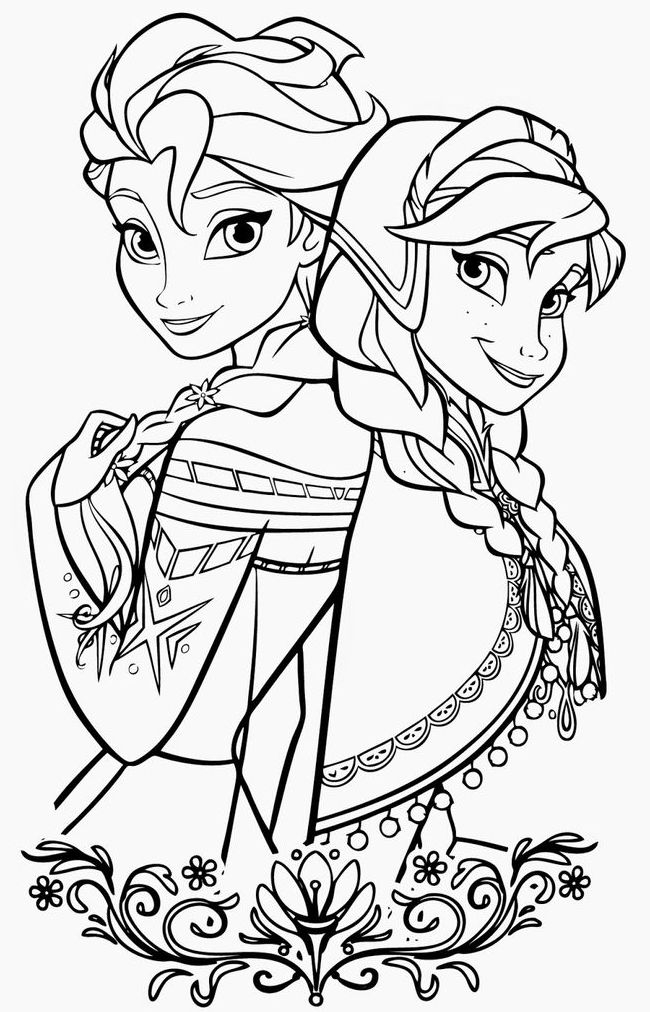 Frozen 2 Coloring Pages At GetColorings Free 