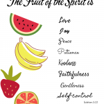 Fruit Of The Spirit Printables 1 Pic