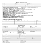 House Rental Application Form Free Printable Documents