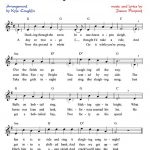 Jingle Bells Sheet Music With Lyrics Melody And Chords