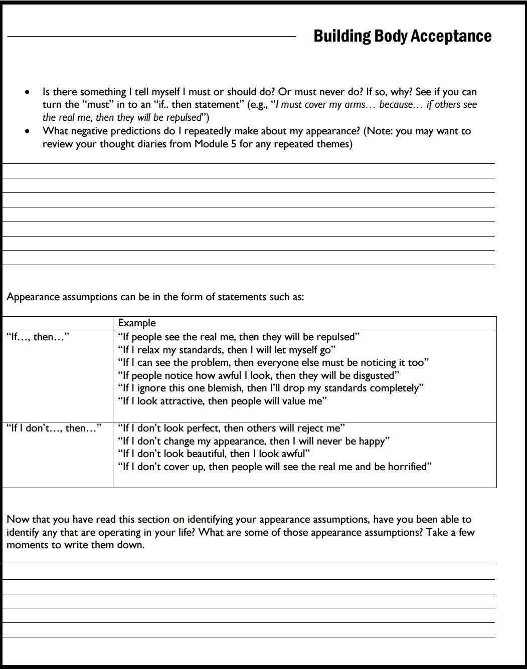 Mental Health Patient Worksheets Printable Worksheets 