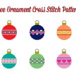 More Free Christmas Ornament Cross Stitch Patterns