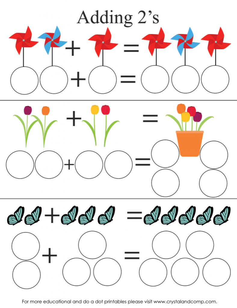 Preschool Do A Dot Printables Spring