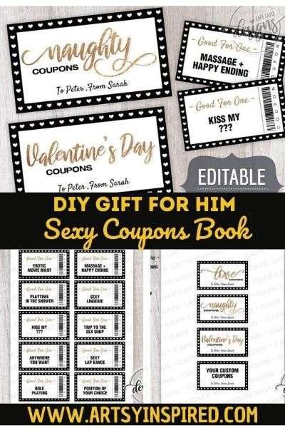 Printable Love Coupons For Him Naughty And Sexy Ideas 