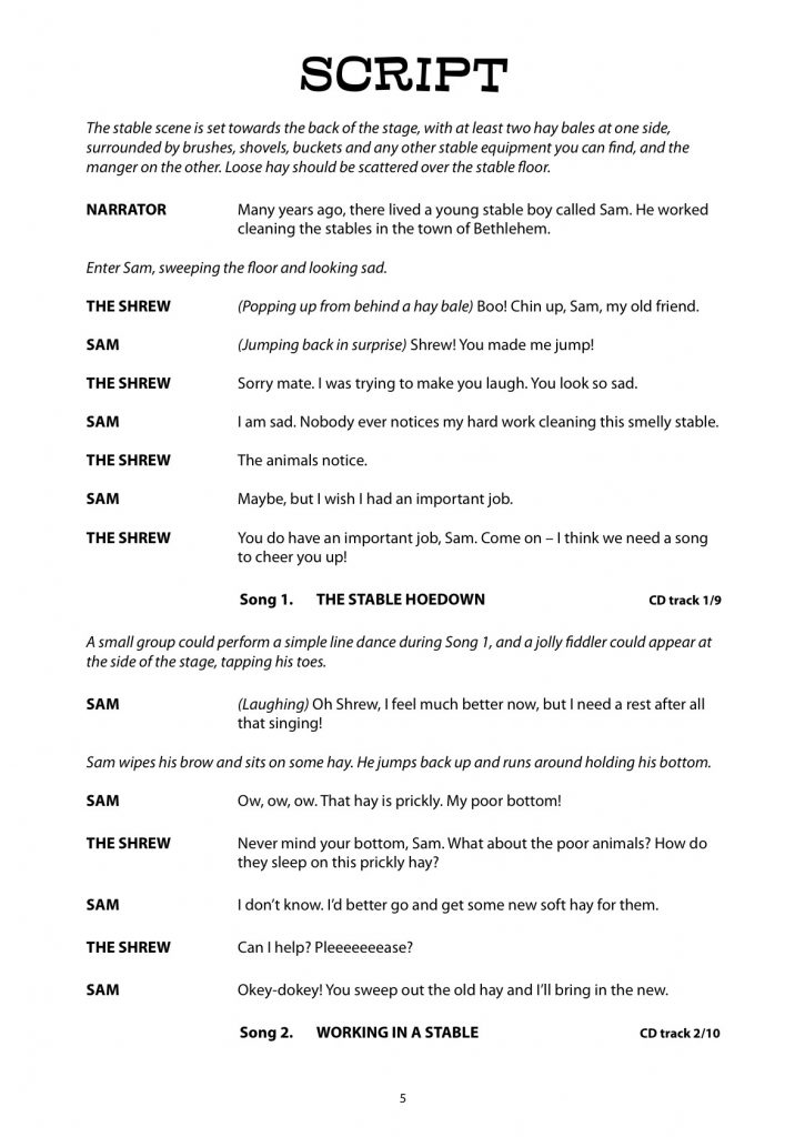 The Gingerbread Man Play Script Worksheet Free Esl