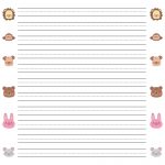 10 Best Free Printable Lined Writing Paper Template