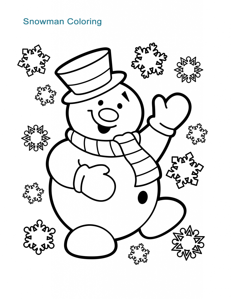 10 Christmas Coloring Worksheets For All Ages ALL ESL