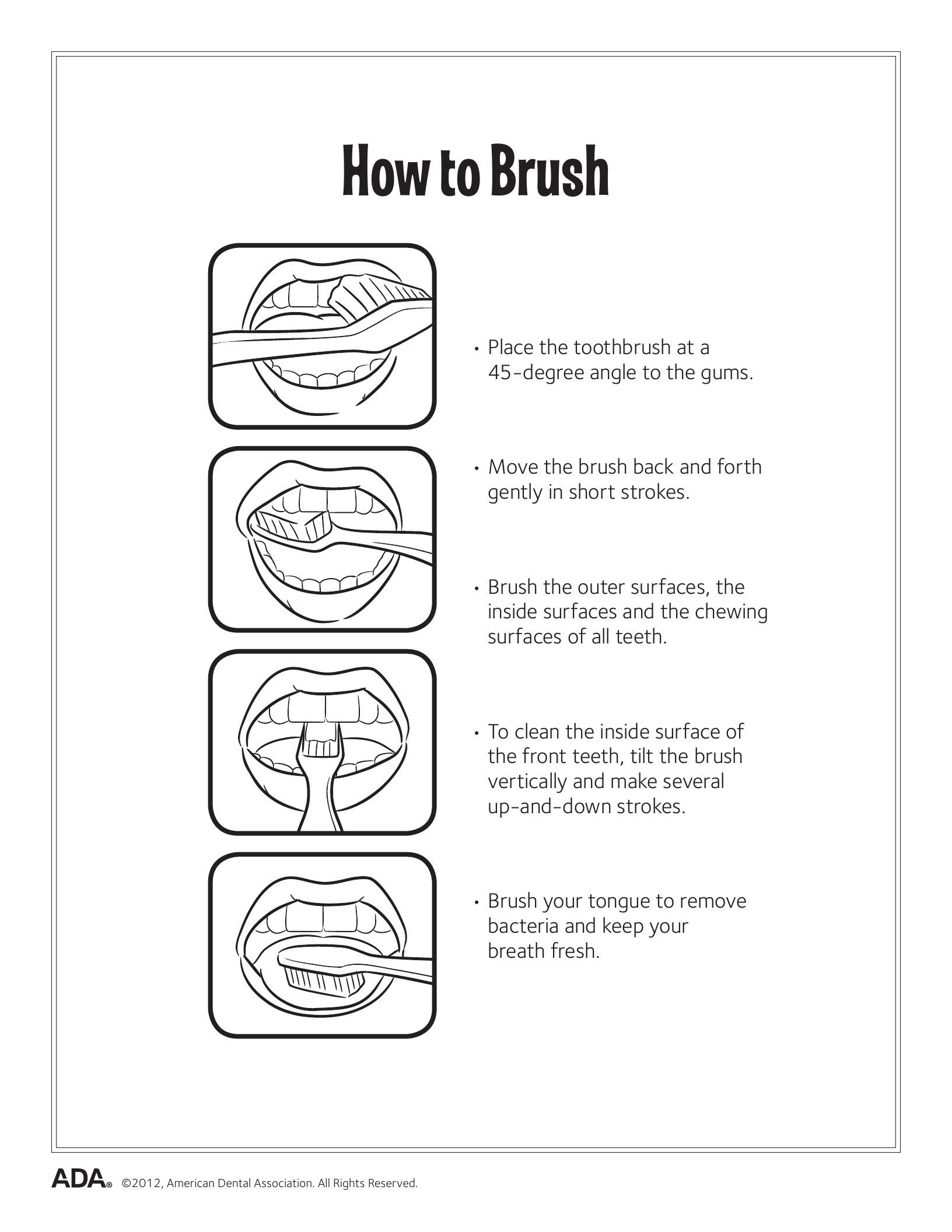 11 Dental Health Activity Sheets Oral Health Made Easy