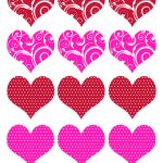 11 Valentine Heart Template Images Free Printable