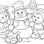 20 Free Printable Winter Coloring Pages