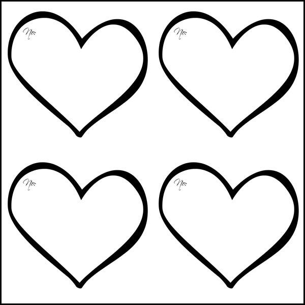 25 Heart Template Printable Heart Templates Free 