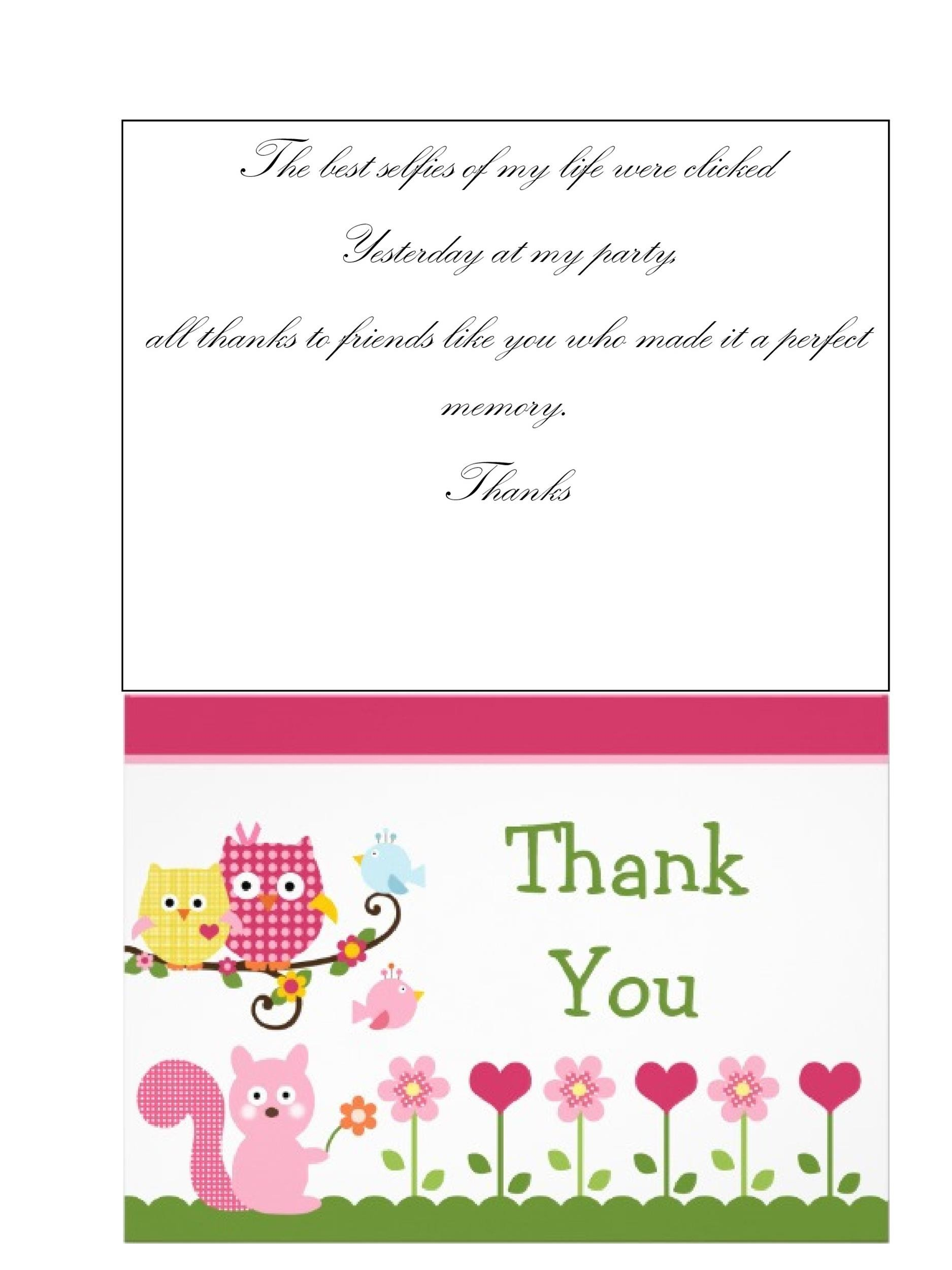 30 Free Printable Thank You Card Templates Wedding 