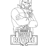 34 Free Printable Fortnite Coloring Pages