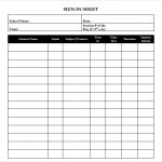 34 Sample Sign In Sheet Templates PDF Word Apple