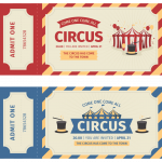 5 Best Free Carnival Printable Ticket Templates