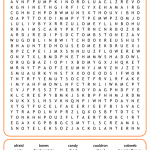 5 Best Free Printable Halloween Word Search For Kids