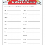 5th Grade Printable Spelling Worksheets Kidsworksheetfun