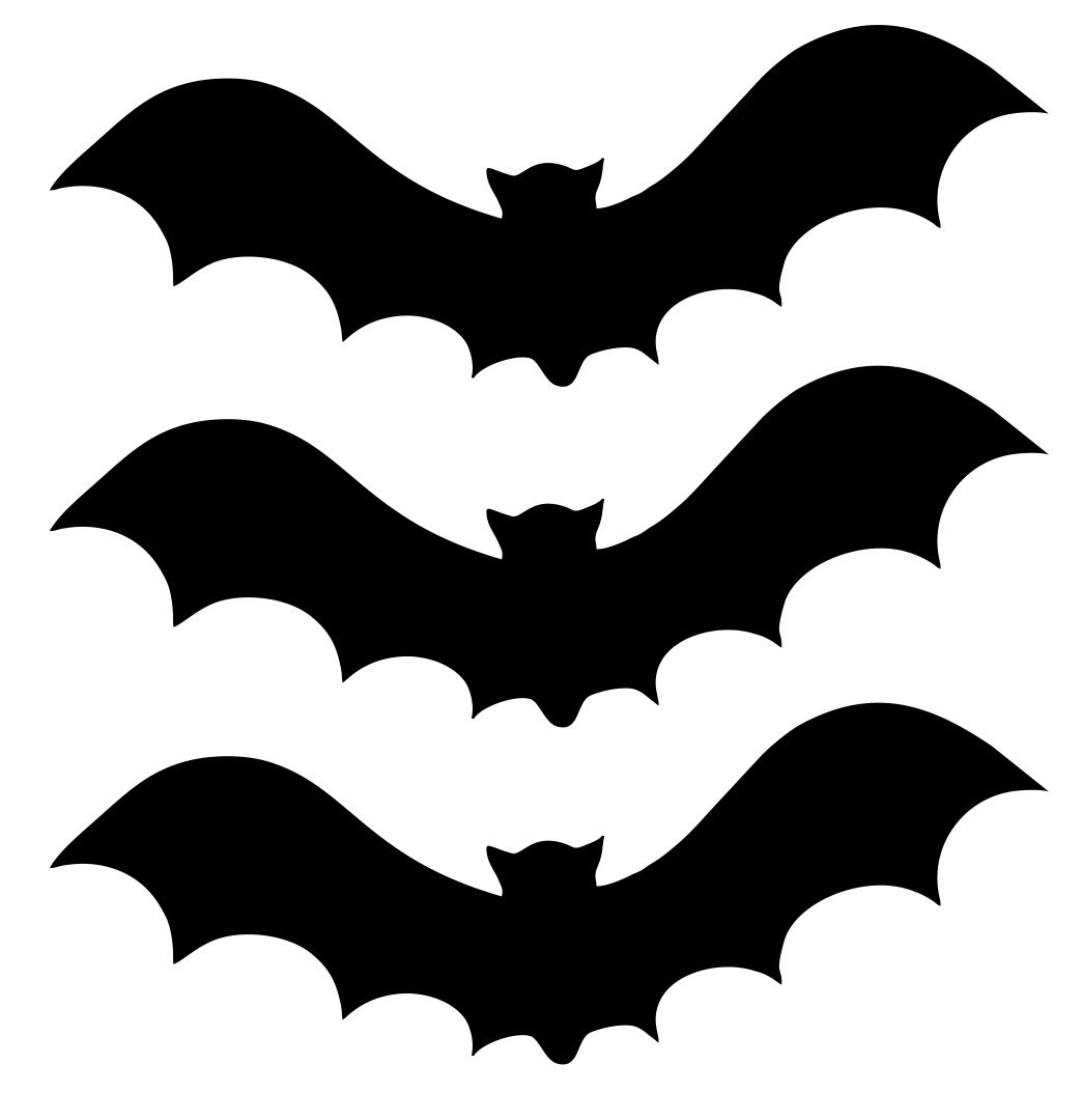 7 Best Halloween Bat Stencil Cutouts Printable | AlphabetWorksheetsFree.com