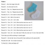 8 Best Free Printable Baby Crochet Patterns Printablee