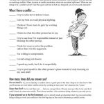 9 5Th Grade Conflict Resolution Worksheet Conflict